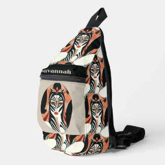 Sac À Bandoulière Reine Zebra