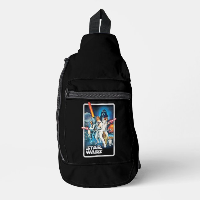 Sac À Bandoulière Retro Luke Skywalker, Leia, & Han Solo Theatrical (Recto)