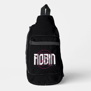 Sac À Bandoulière Robin Hi-Tech Nom Graphique
