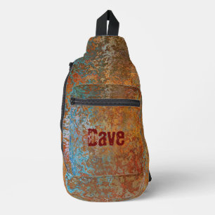 Sac À Bandoulière Rouillé, Vert-de-gris, Steampunk Personnalisé Grun