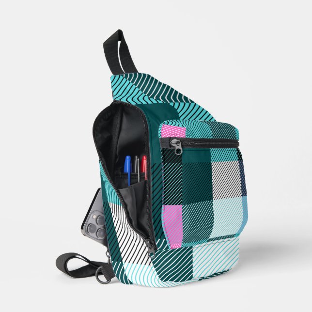 Sac À Bandoulière Rustique Contemporain (Ouvrir)