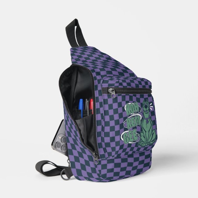 Sac À Bandoulière Scooby rétro "OMG" (Ouvrir)