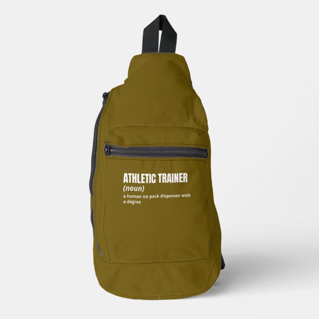 Sac À Bandoulière Sens d'entraîneur sportif Witty (Recto)