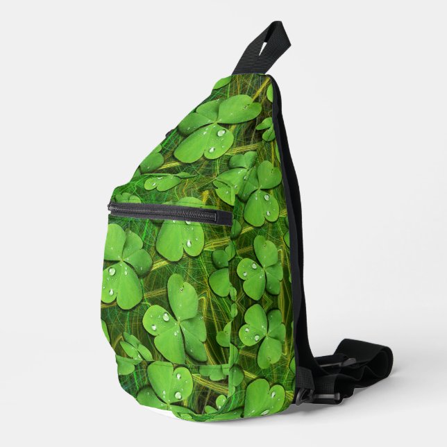 Sac À Bandoulière Shamrock vert St Patrick iPhone 5 Coque-Mate (Coin droit)