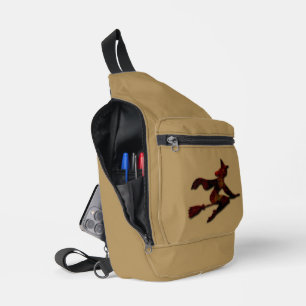 Sac À Bandoulière Silhouette de l'heure de sortie