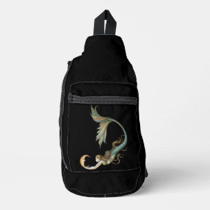 Sac À Bandoulière Sirène avec Imaginaire de lune