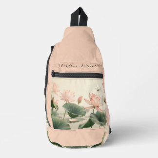 Sac À Bandoulière Sling Duffel - Dragonfly en rose