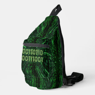 Sac À Bandoulière SlipperyJoe's 69 code binaire dynamique ordinateur