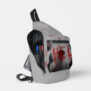 Sac À Bandoulière SlipperyJoe's Happy Halloween LGBTQIA feuille chil
