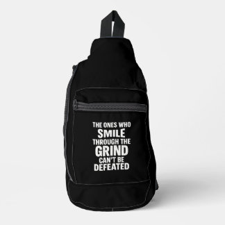 Sac À Bandoulière Sourire broyer gymnase motivation citation avec te