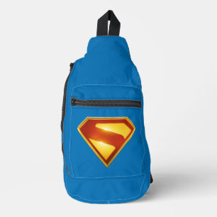 Sac À Bandoulière Superman Golden S Shield brillance