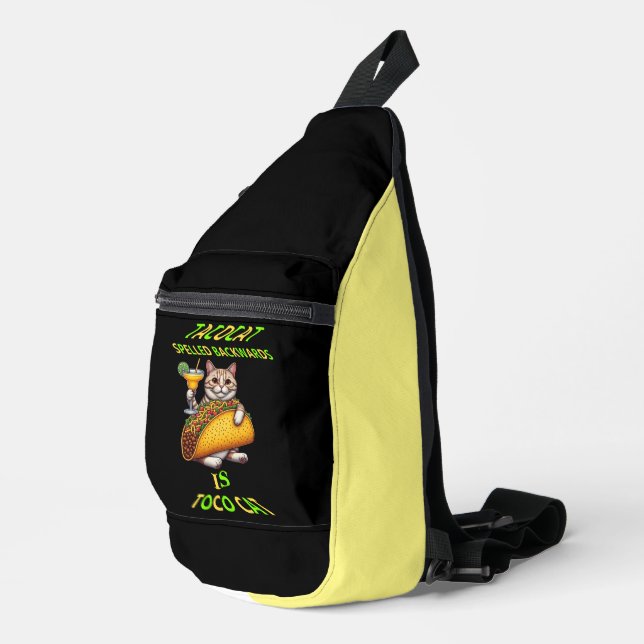 Sac À Bandoulière Taco Cats Fiesta (Coin droit)