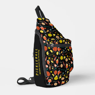 Sac À Bandoulière Texte personnalisé Boissons et boissons 🍾 🥂 - pi
