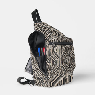 Sac À Bandoulière Trellis Moderne Carrés et diamants