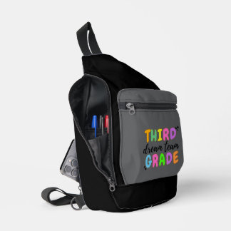 Sac À Bandoulière Troisième année, cadeau classique pour les étudian