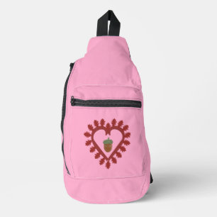 Sac À Bandoulière Valentines Jour Amour Coeur Acorn Motif