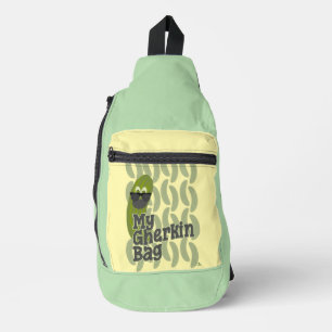 Sac À Bandoulière Vie de cornichon épique de mode parodie humour