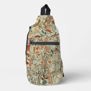 Sac À Bandoulière William Morris Acanthus Broderie Motif Floral