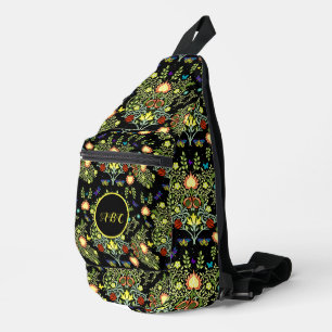 Sac À Bandoulière William Morris Fleurs Vintages Monogramme