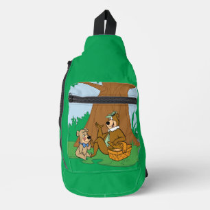 Sac À Bandoulière Yogi Bear et Boo-Boo pique-nique Snack