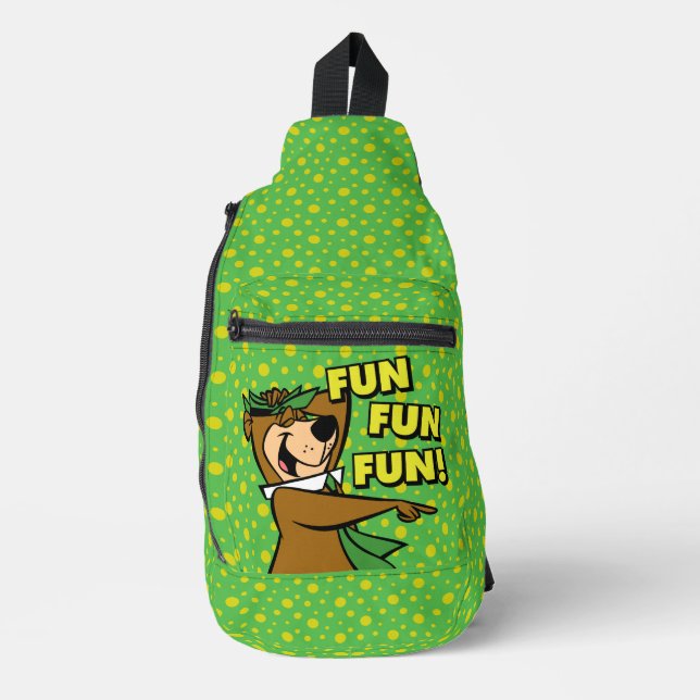 Sac À Bandoulière Yogi Bear Fun Amusant (Recto)