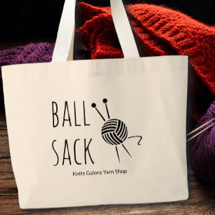 Sac à Boules pour Amateurs de Tricot Drôles