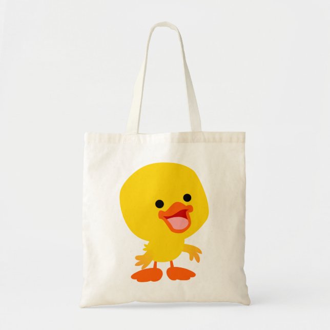 Sac à canette mignon en caricature souriante (Devant)