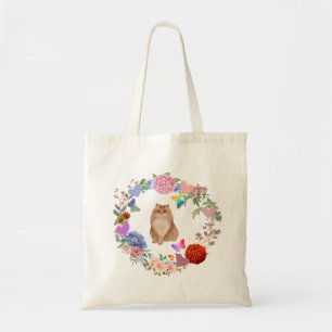Sac à chat floral