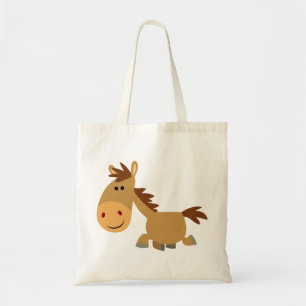 Sac à cheval en caricature doux mignon