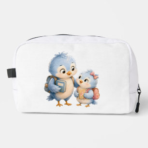 Sac à cosmétiques des frères et sœurs Blue Bird