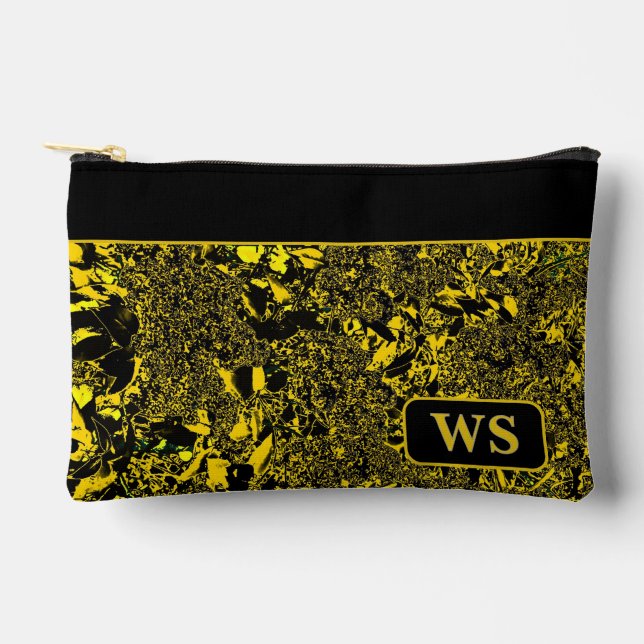 Sac à cosmétiques jaune  (Recto)
