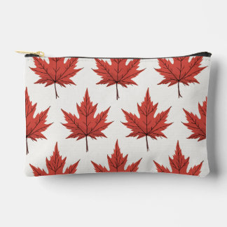 Sac à coudre à impression à motif érable
