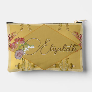 Sac à coudre à impression florale