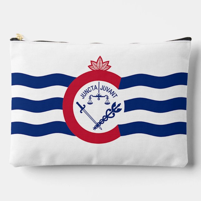 Sac à coudre avec drapeau de Cincinnati, USA (Recto)