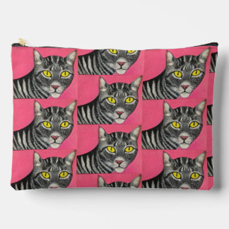 Sac à Coudre Imprimé Chat et Hamster