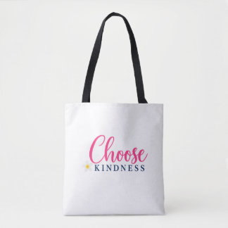 Sac à design rose Choisir la gentillesse