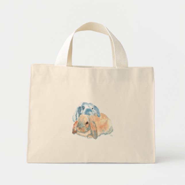 Sac à deux lapins (Devant)