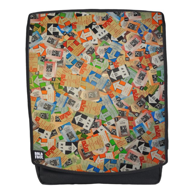 Sac À Dos 50e tarif rétro PATCO (Devant)
