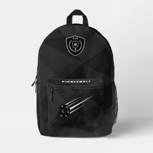 Sac à dos à bille de poche personnalisé noir