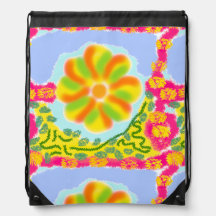 Sac à dos à corde coloré Festival