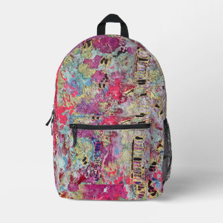 Sac à dos à peau de serpent Gras Vibrant Coloré