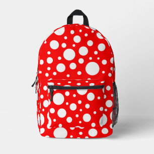 Sac à dos à points rouges