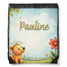 sac à dos à tiroirs personnalisé - nom customisé