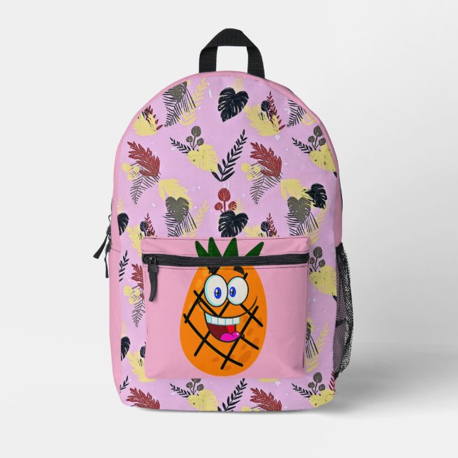 Sac à dos à vibes florales pour impression Couper  (Recto)