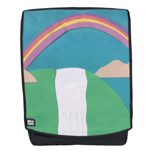 Sac à dos adulte avec Rainbow Design (Devant)
