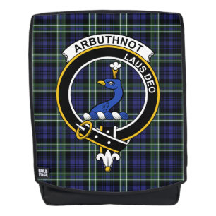 Sac À Dos Arbuthnot Clan Crest Tartan Plaid