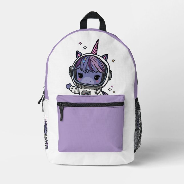 Sac à dos Astro Unicorn (Recto)