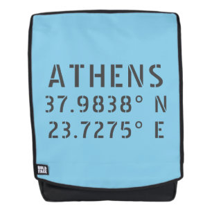 Sac À Dos Athènes Latitude Longitude