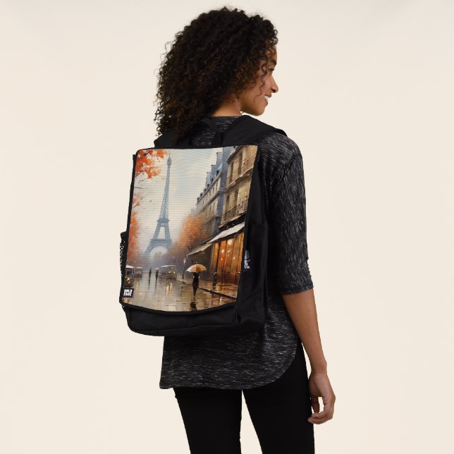 Sac À Dos Automne à Paris France (Porté)