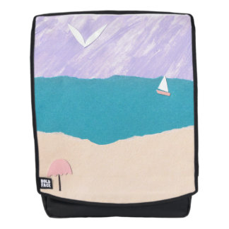 Sac à dos avec Beach et Ocean Design